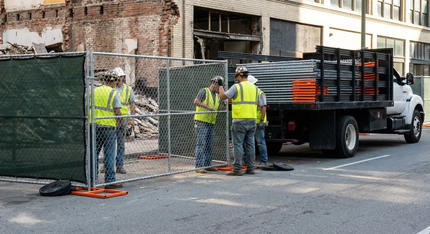 Yorba Linda fencing logistics and security challenges