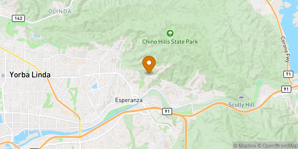  neighborhood map in Yorba Linda, CA