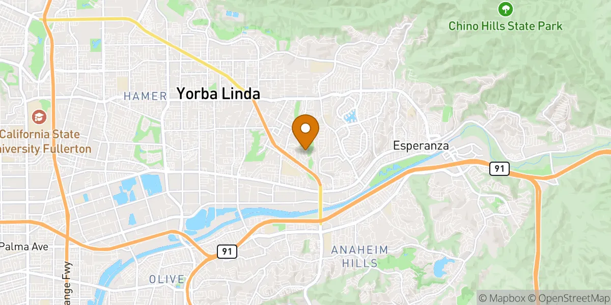  neighborhood map in Yorba Linda, CA