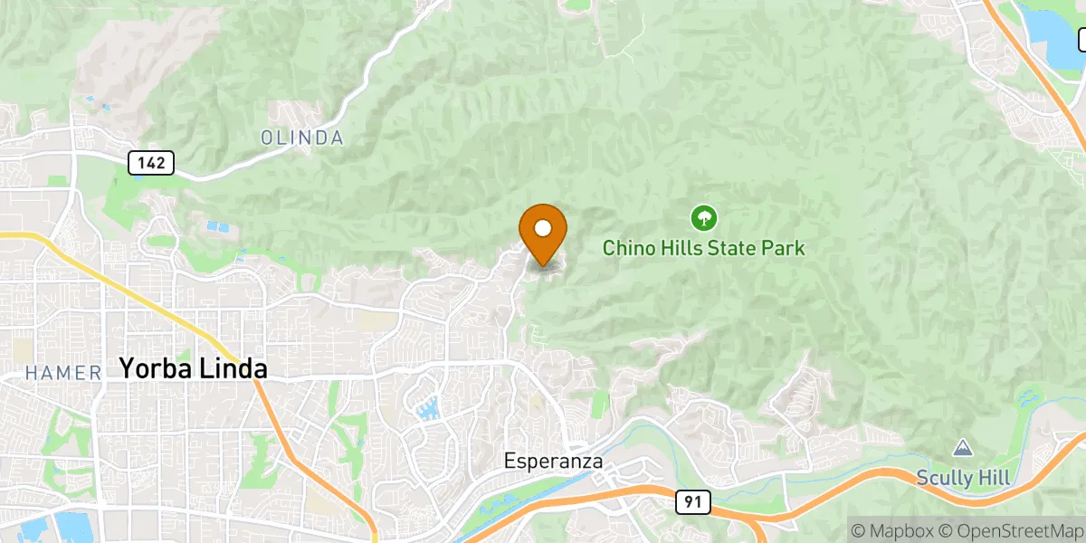  neighborhood map in Yorba Linda, CA